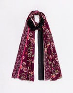 Large printed fluid stole femme La Fianc&eacute;e