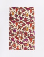 Printed rectangular stole femme La Fiancée