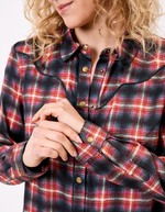Country-style fluid blouse femme La Fiancée