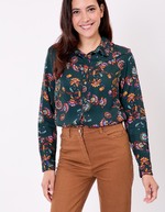 Country-style fluid blouse femme La Fiancée