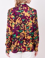 Straight satin shirt femme La Fiancée