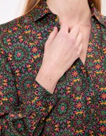 Straight satin shirt femme La Fiancée
