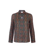 Straight satin shirt femme La Fiancée
