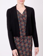 Women’s plain short knit cardigan femme La Fiancée