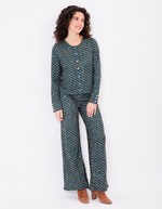 Fine knit buttoned cardigan femme La Fianc&eacute;e