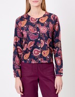 Fine knit buttoned cardigan femme La Fianc&eacute;e