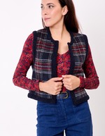 Reversible sleeveless sherpa vest femme La Fiancée
