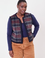 Reversible sleeveless sherpa vest femme La Fiancée