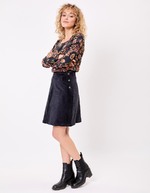Corduroy A-line skirt femme La Fiancée