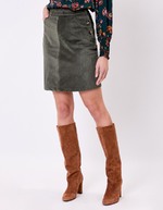 Corduroy A-line skirt femme La Fiancée