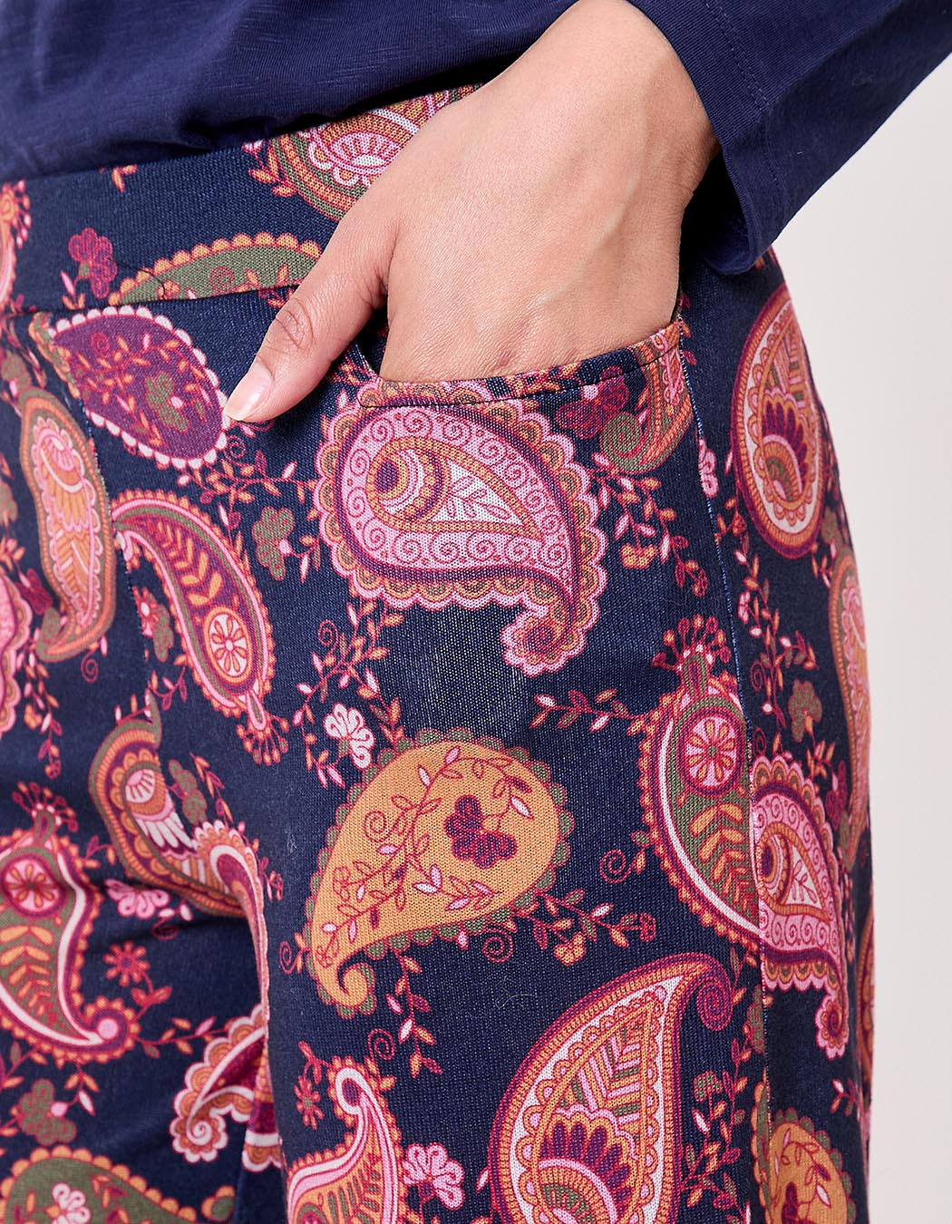 Wide soft knit pants femme La Fiancée