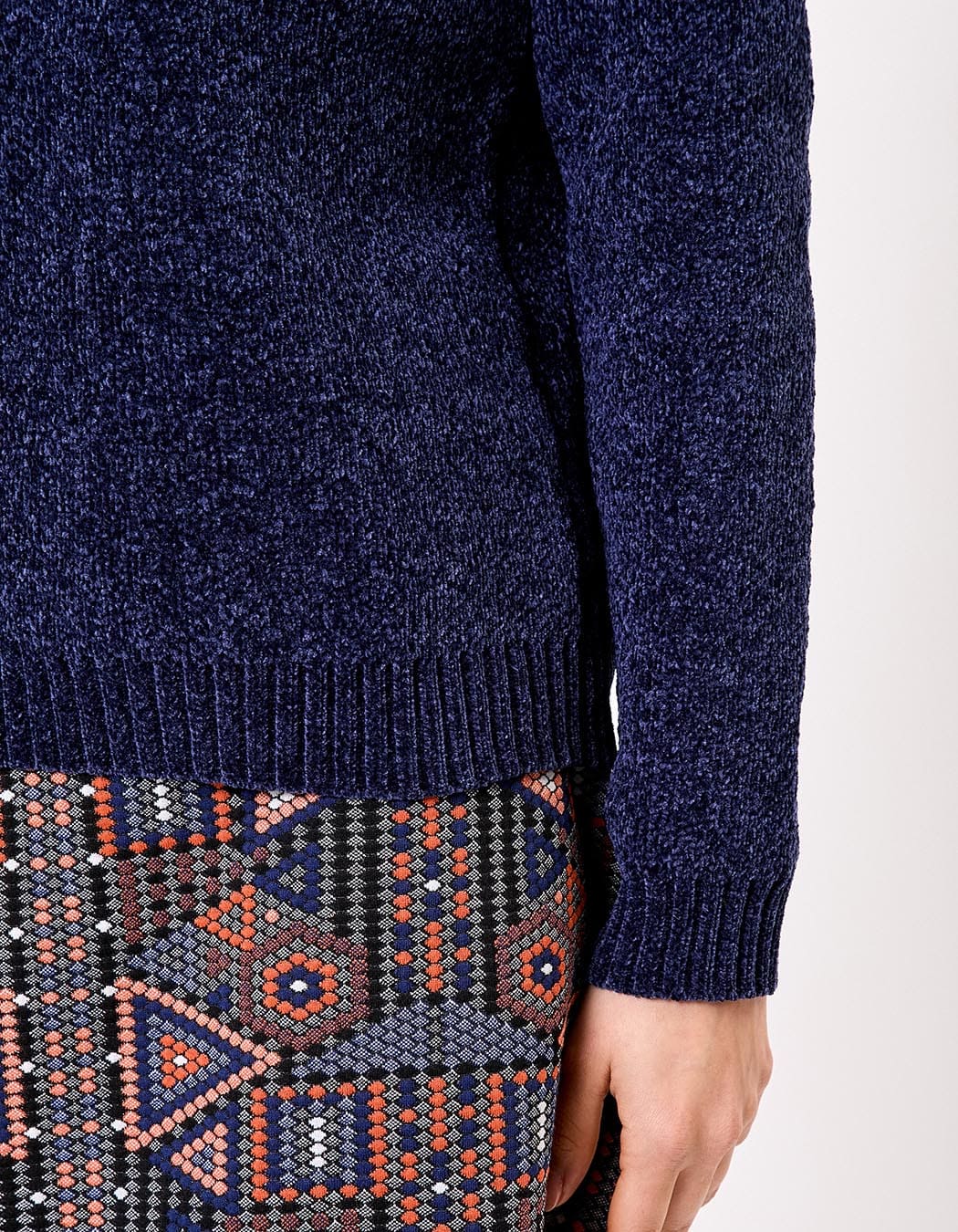 Fluffy knit sweater femme La Fianc&eacute;e