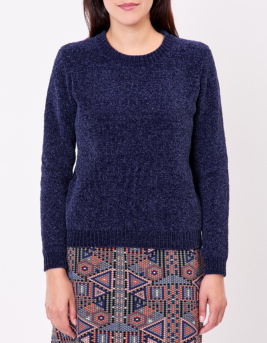 Fluffy knit sweater femme La Fianc&eacute;e