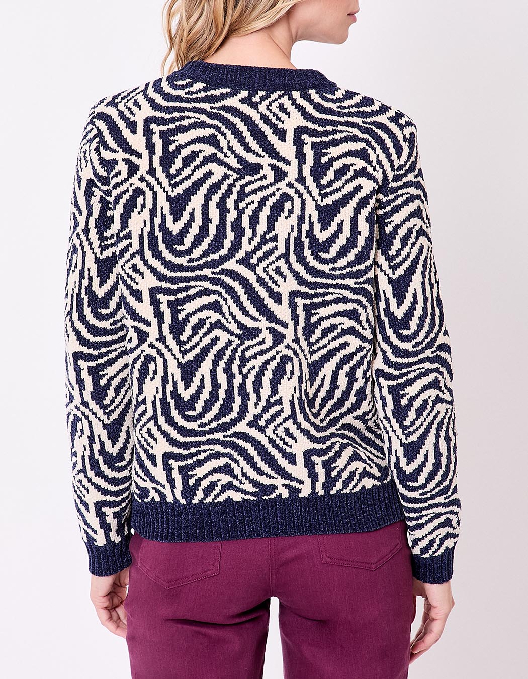 Fluffy knit sweater femme La Fianc&eacute;e