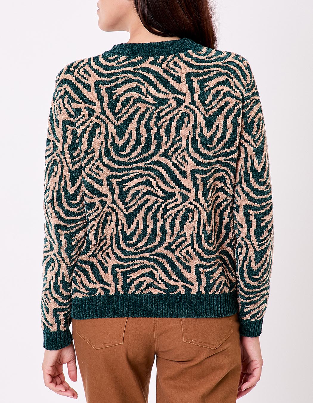 Fluffy knit sweater femme La Fianc&eacute;e