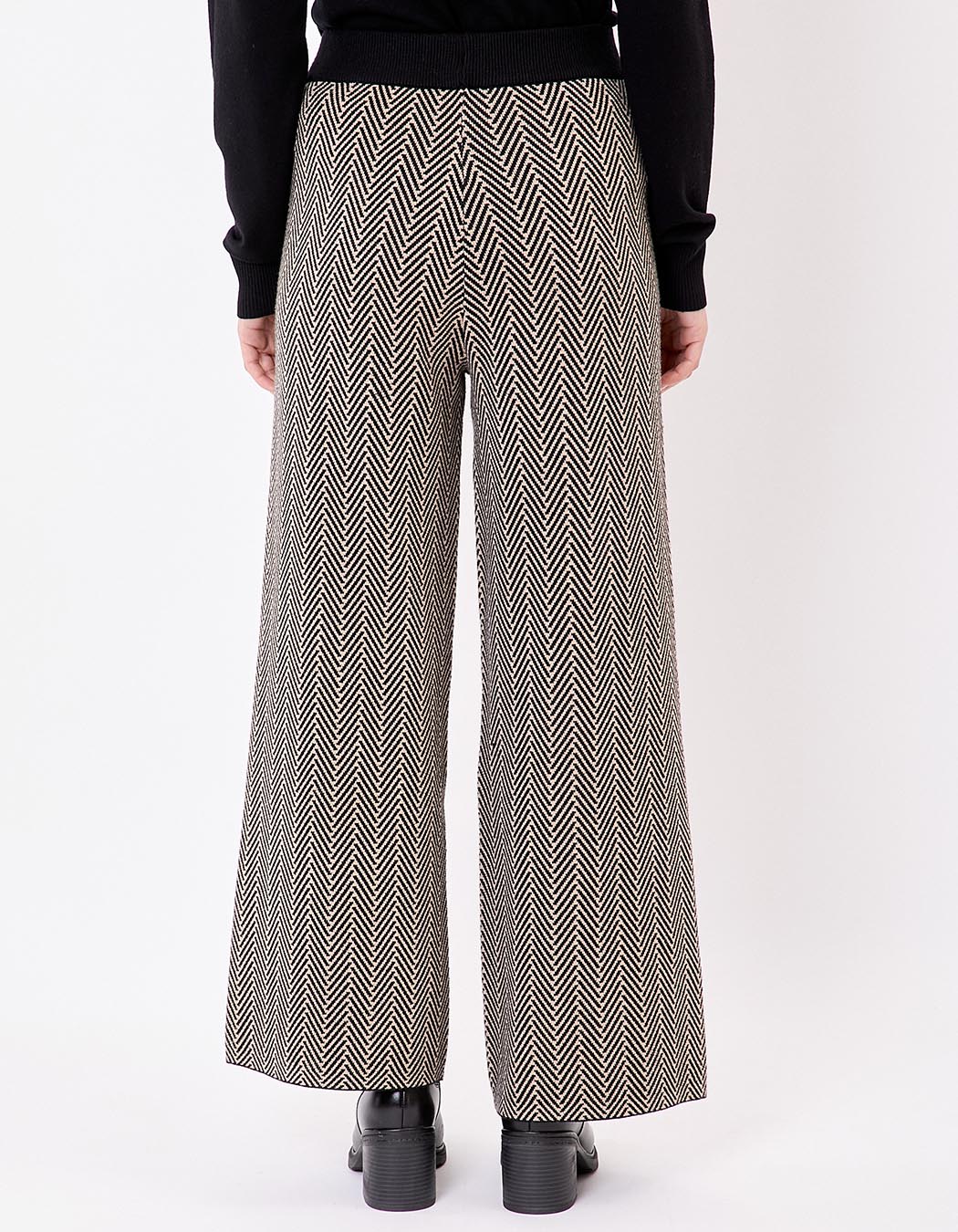 Wide knit pants femme La Fiancée
