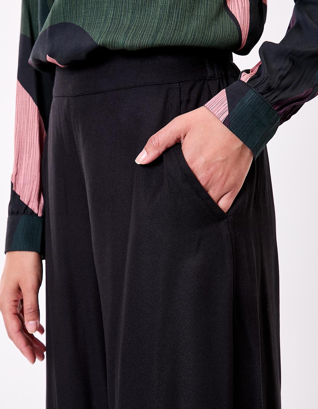 Wide fluid pants femme La Fiancée