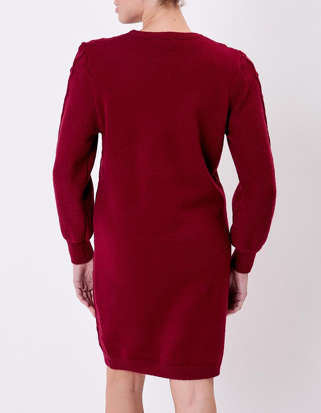 Fancy knit sweater dress femme La Fiancée
