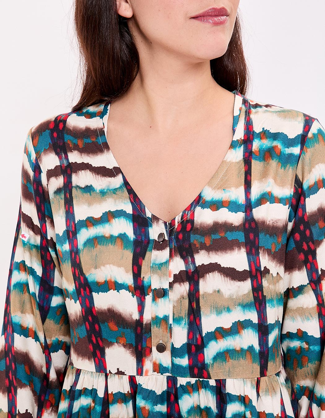 Fluid empire dress femme La Fiancée