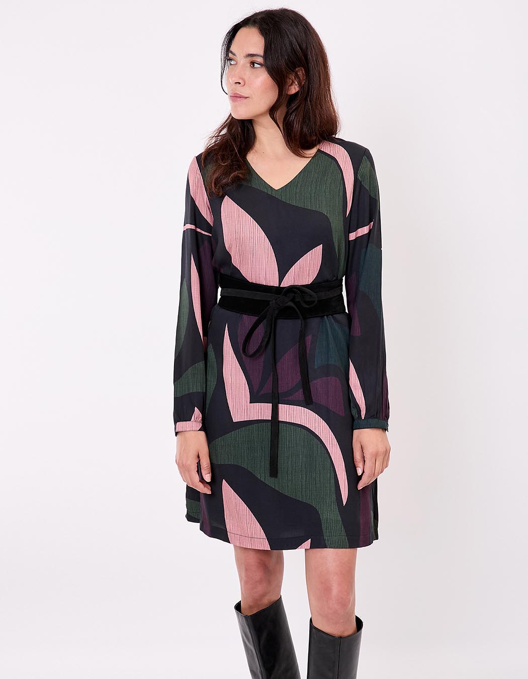 Flared fluid dress femme La Fianc&eacute;e