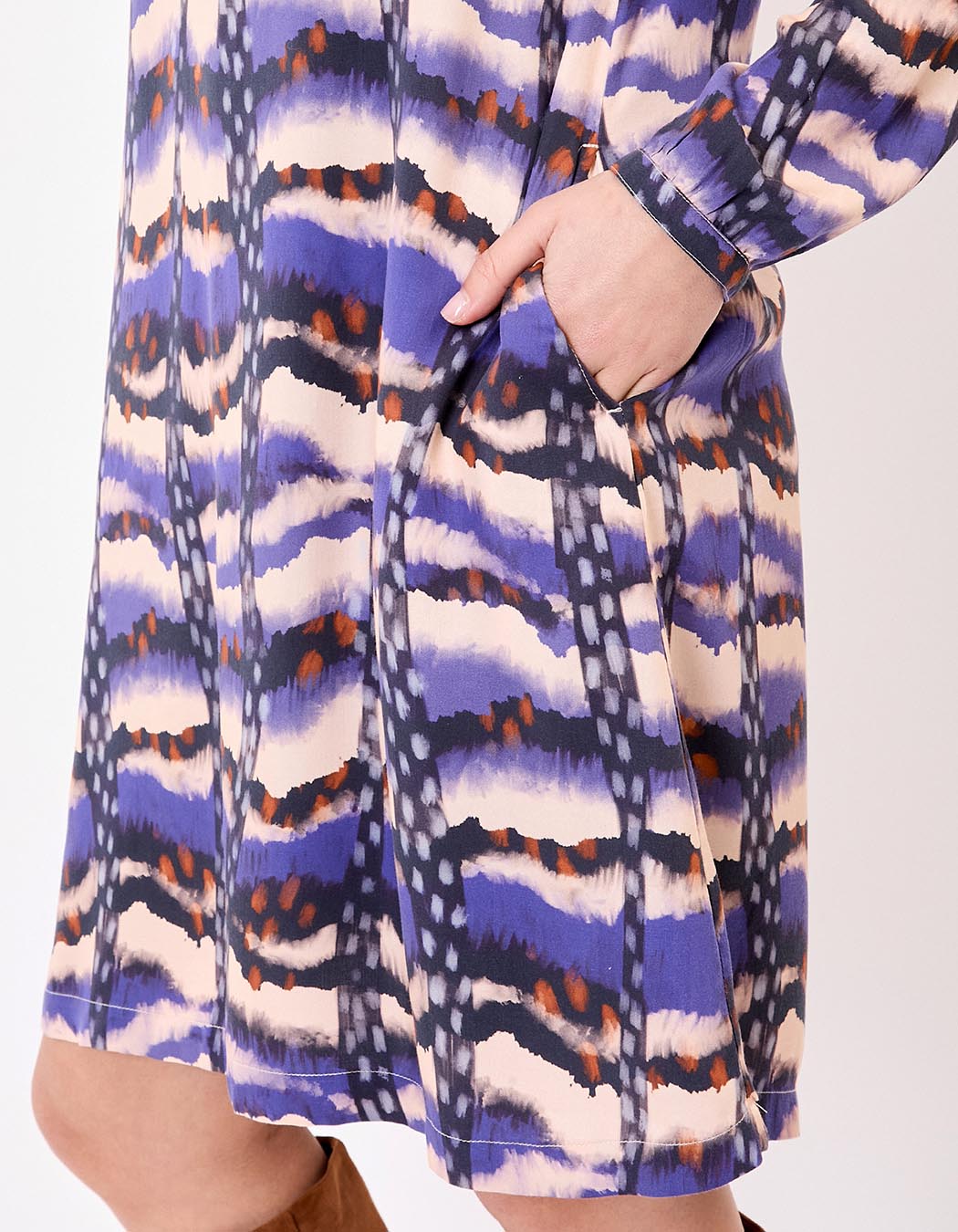 Flared fluid dress femme La Fianc&eacute;e
