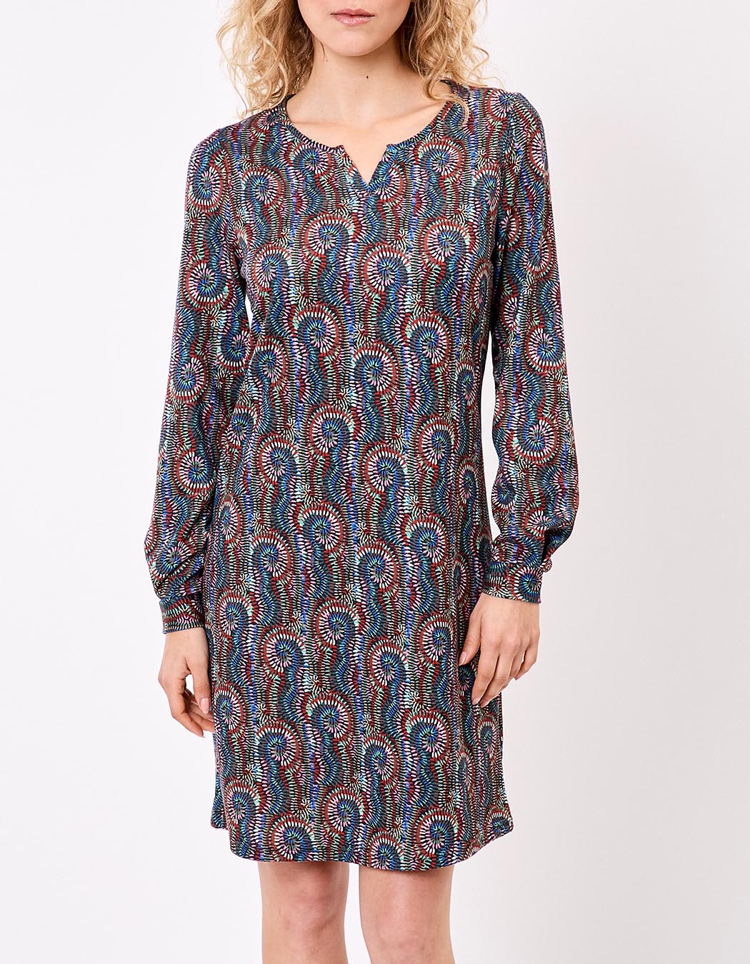Fluid knit dress femme La Fiancée