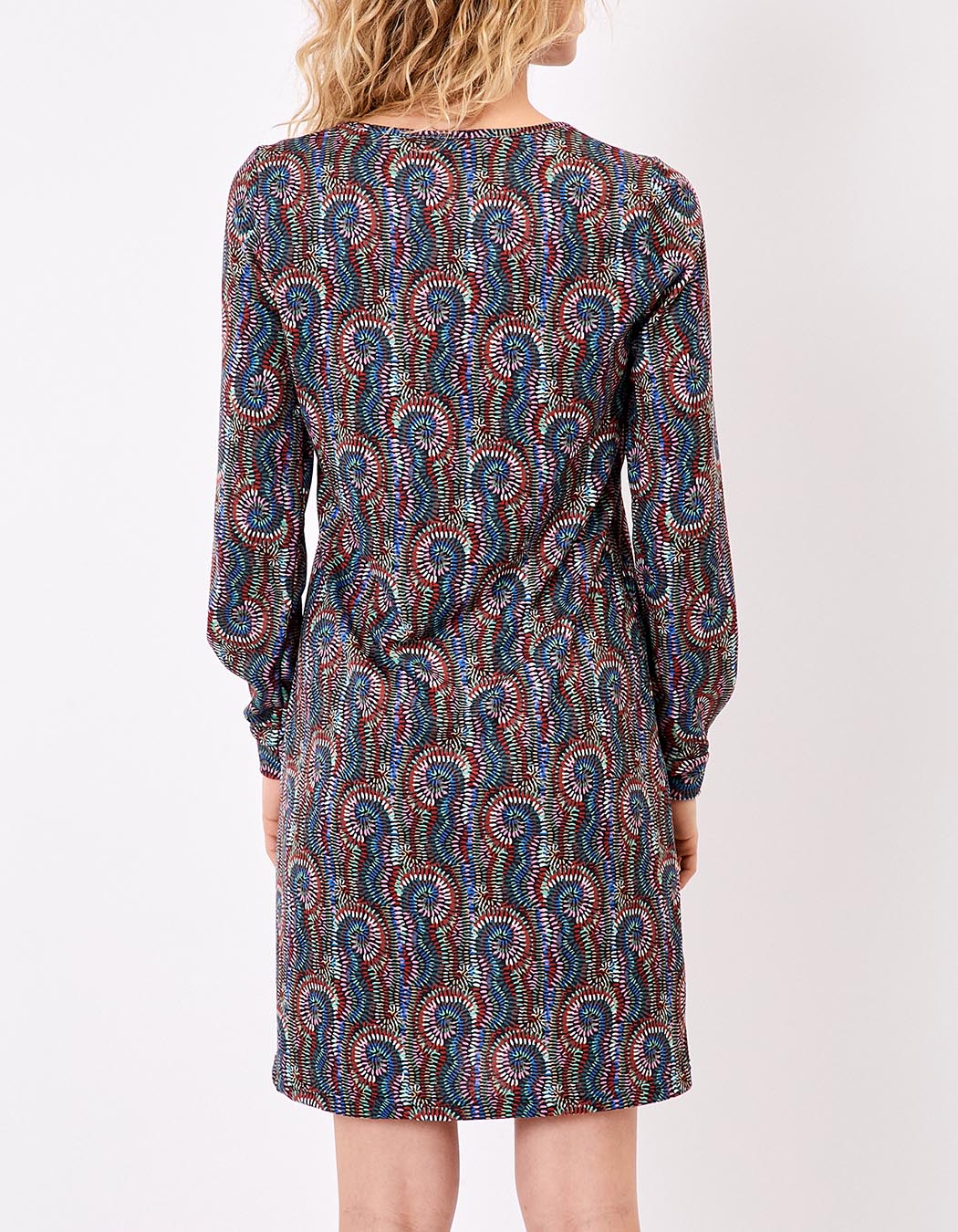 Fluid knit dress femme La Fiancée