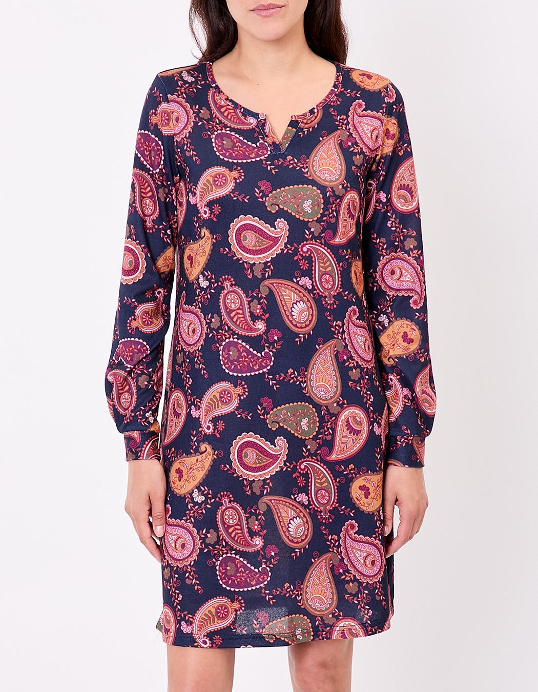 Fluid knit dress femme La Fiancée
