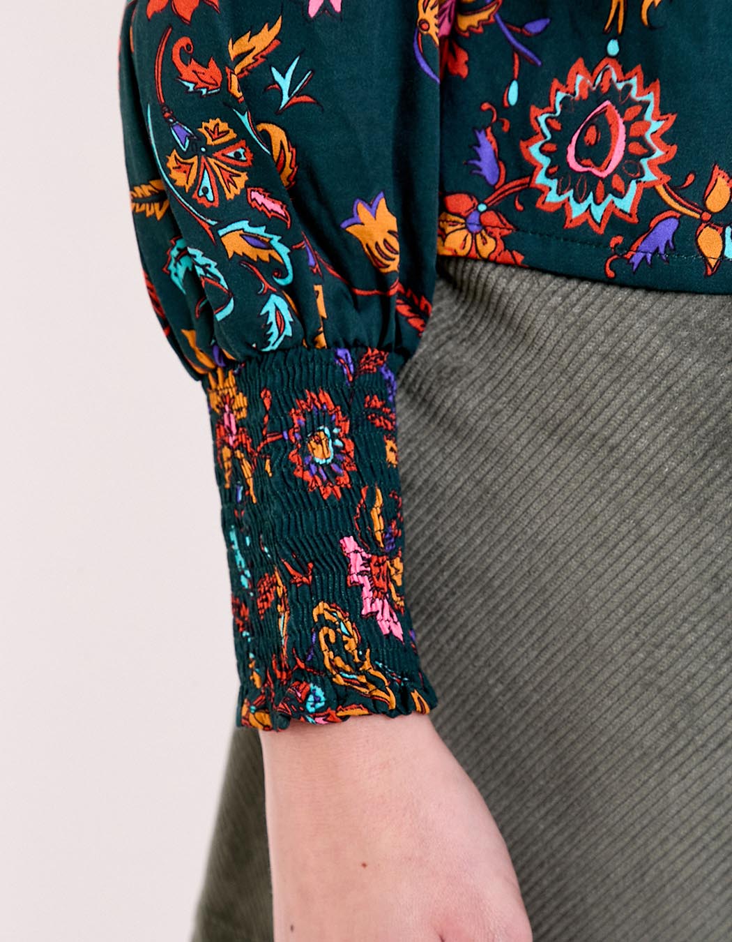 Fluid satin blouse femme La Fianc&eacute;e