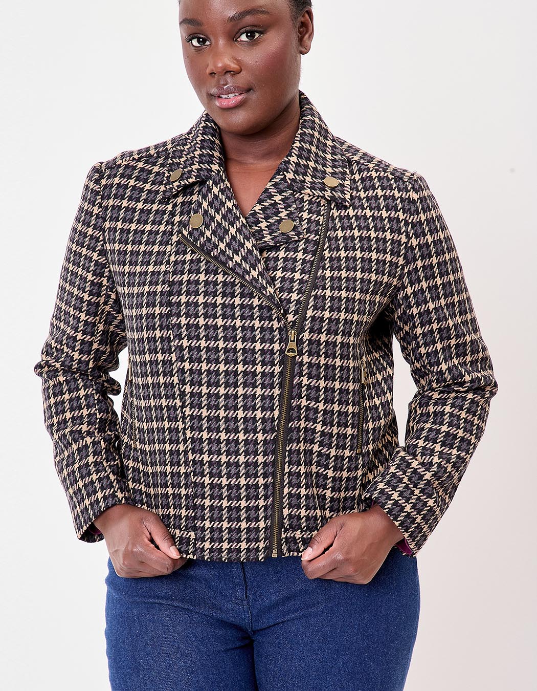 Short woolen jacket femme La Fiancée