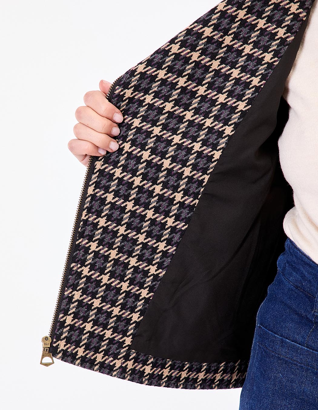 Short woolen jacket femme La Fiancée