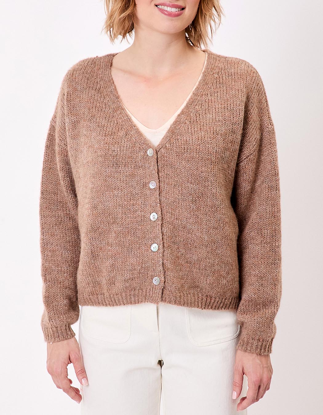 Plain short women’s cardigan femme La Fiancée
