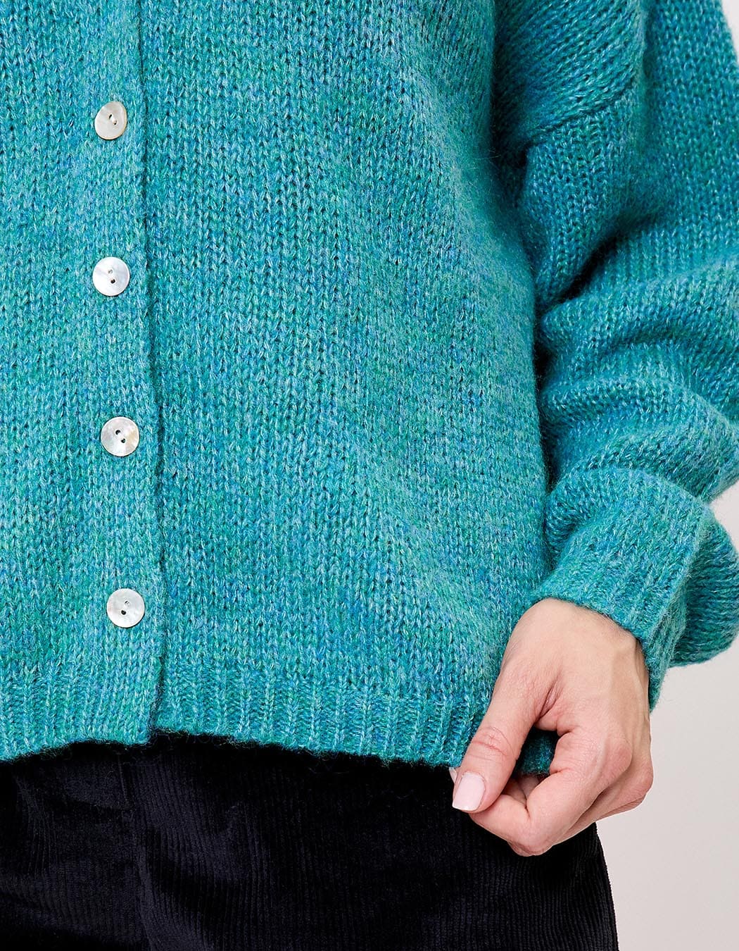 Plain short women’s cardigan femme La Fiancée