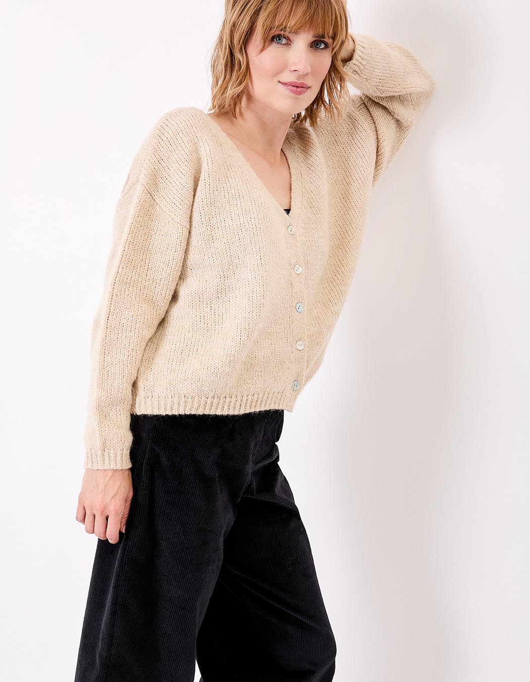 Plain short women’s cardigan femme La Fiancée