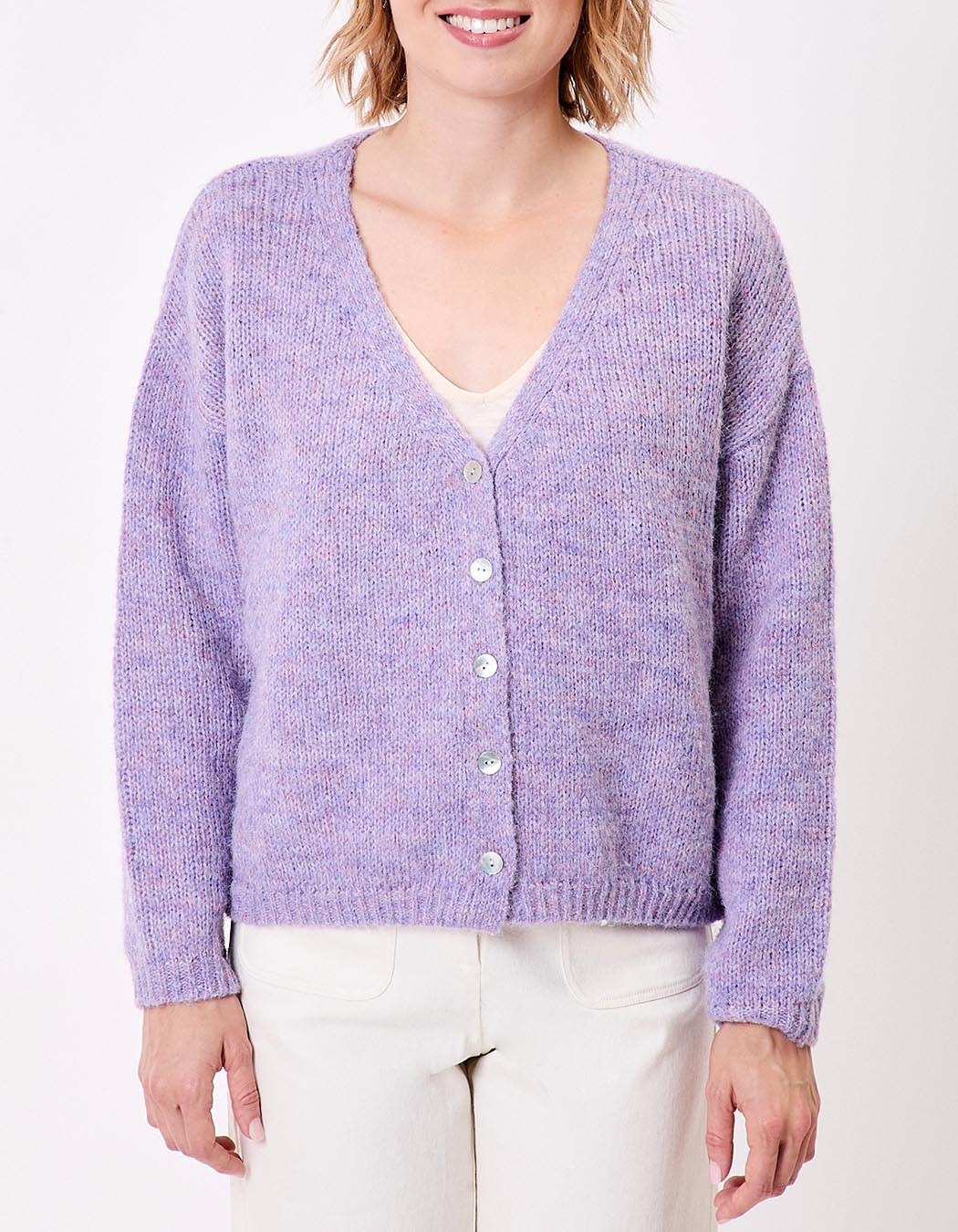 Plain short women’s cardigan femme La Fiancée