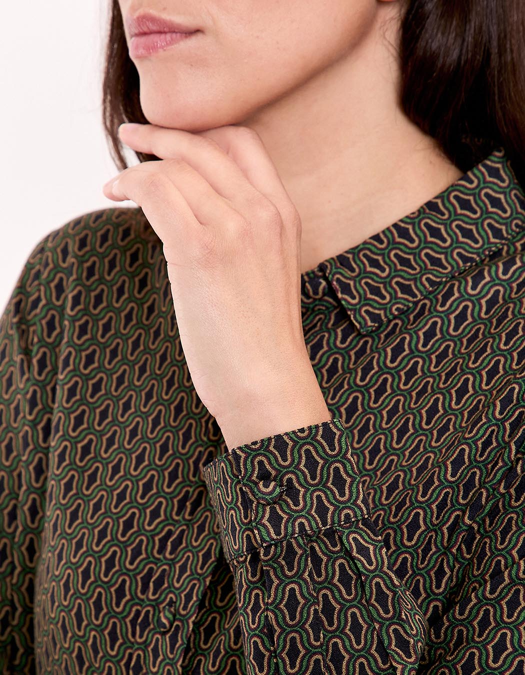 Straight flowing blouse femme Princesse Nomade