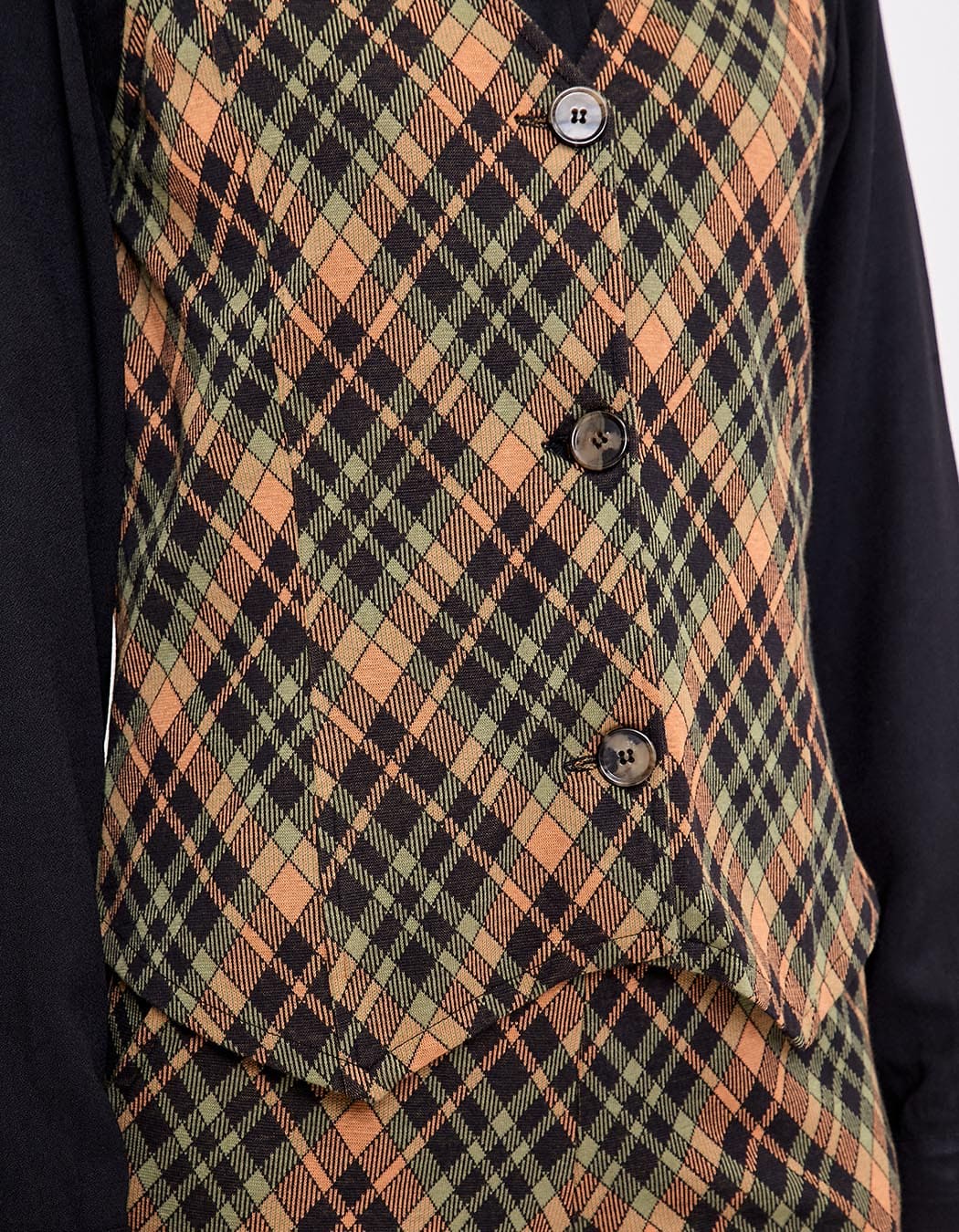 Organic knit waistcoat femme Princesse Nomade