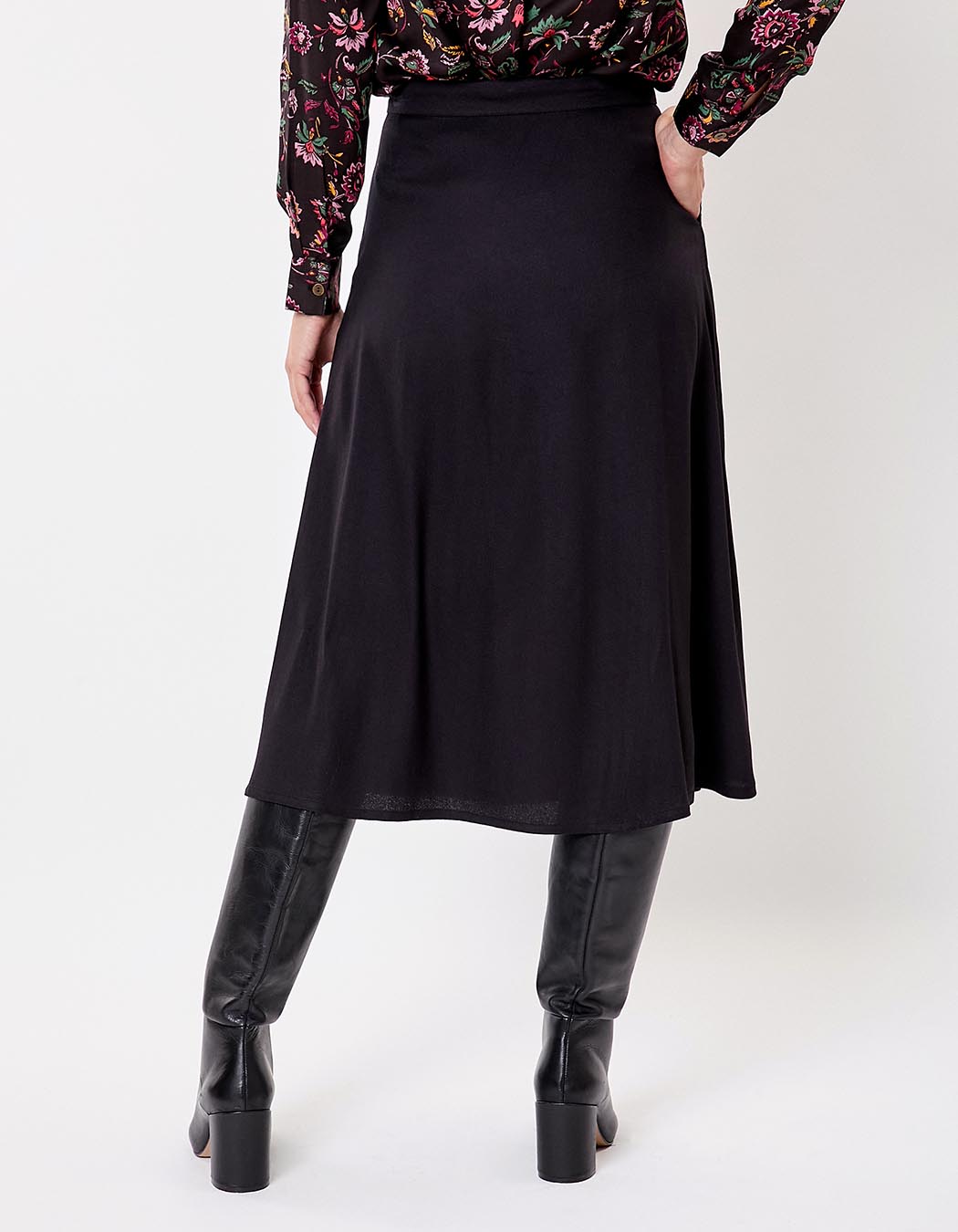 Flared flowing midi skirt femme Princesse Nomade