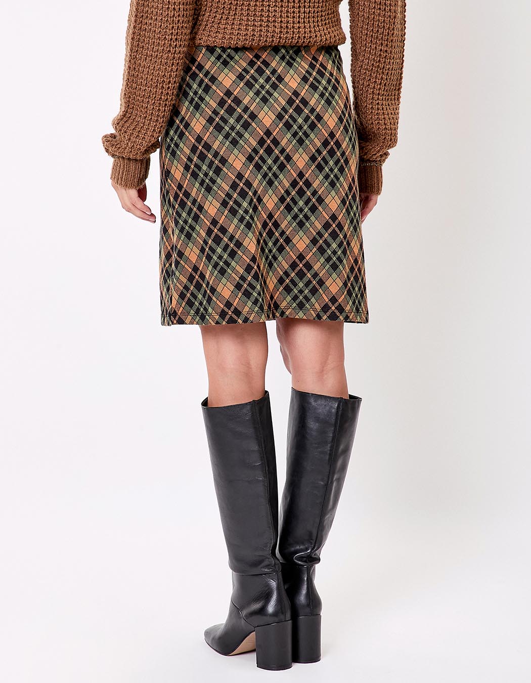 Organic knit mini skirt femme Princesse Nomade