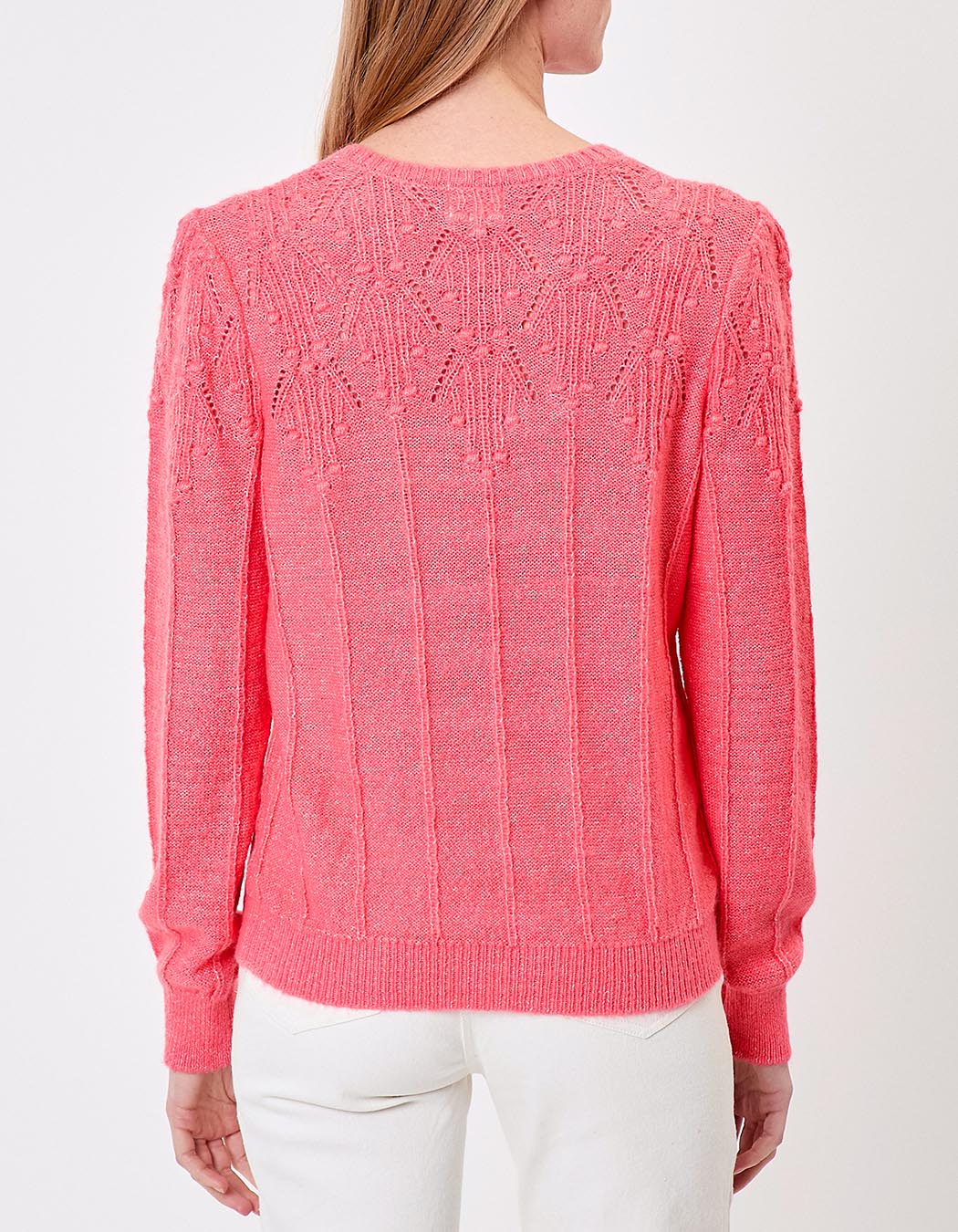 Fancy knit round-neck sweater femme Princesse Nomade