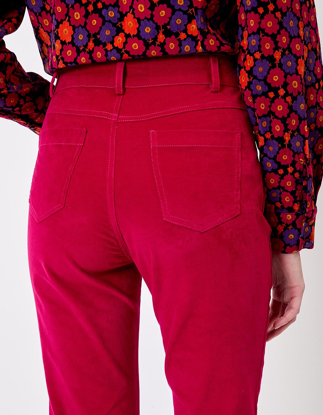 Corduroy flared pants femme Princesse Nomade