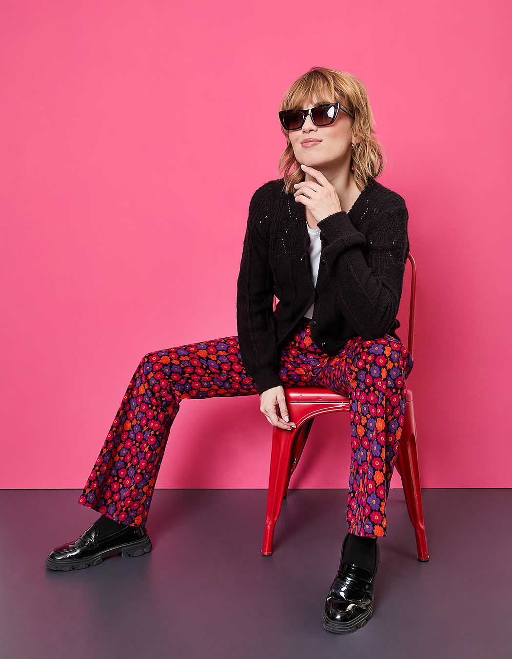 Corduroy flared pants femme Princesse Nomade