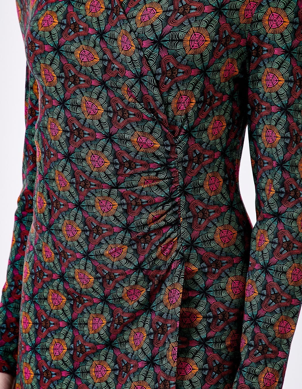 Flowing knit wrap-style dress femme Princesse Nomade