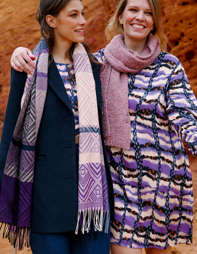 Straight woolen coat femme La Fianc&eacute;e