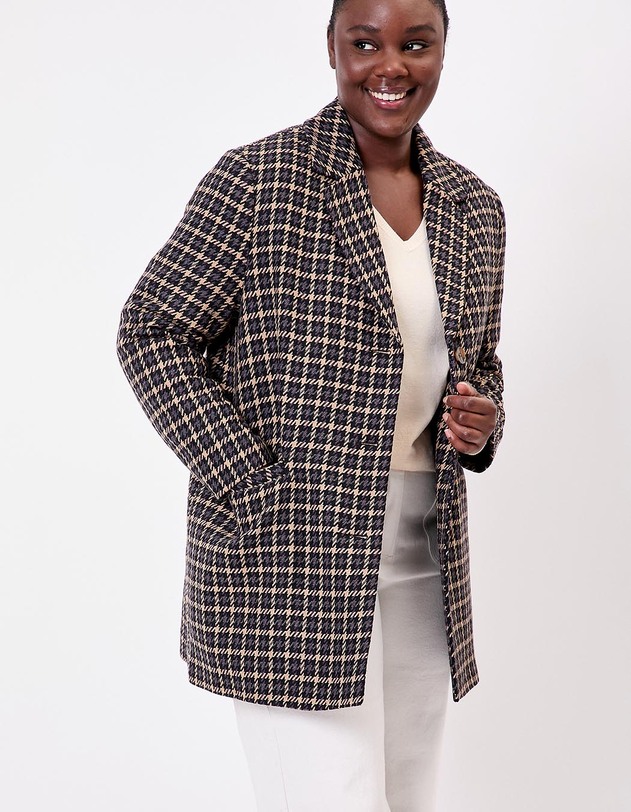 Straight woolen coat femme La Fianc&eacute;e