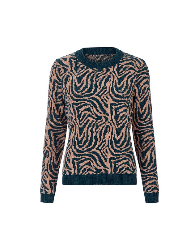 Fluffy knit sweater femme La Fianc&eacute;e