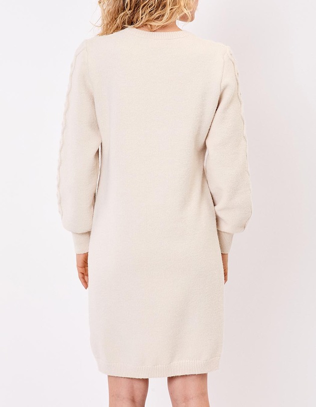 Fancy knit sweater dress femme La Fianc&eacute;e