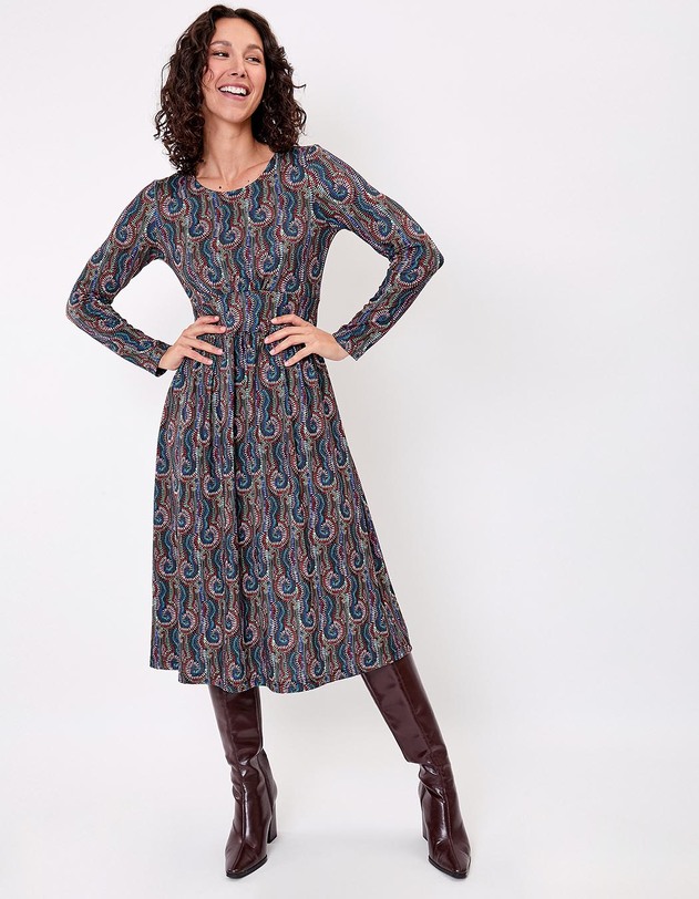 Knit midi dress femme La Fianc&eacute;e