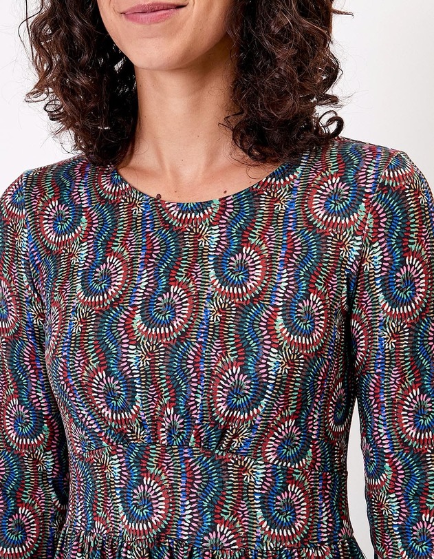 Knit midi dress femme La Fianc&eacute;e