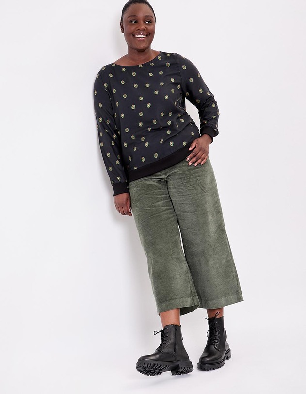 Fluid sweatshirt-style top femme La Fianc&eacute;e